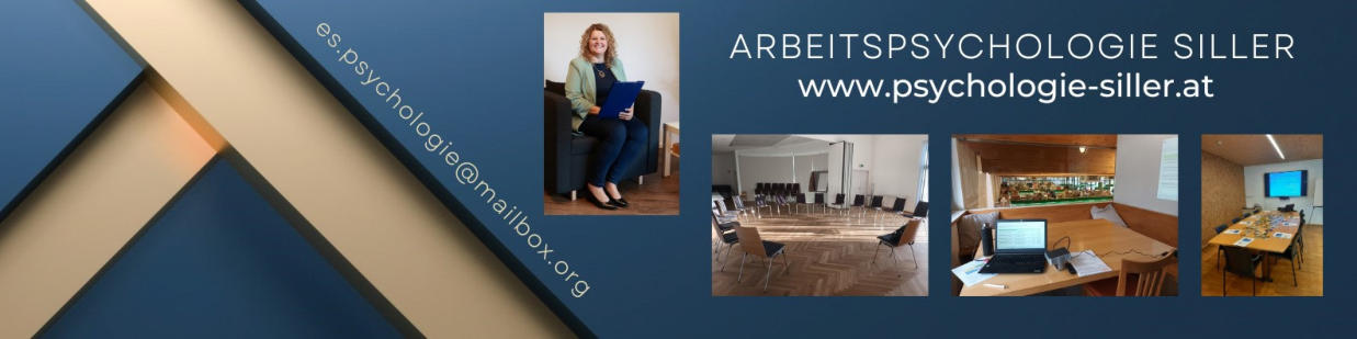 Arbeitspsychologie Siller Banner